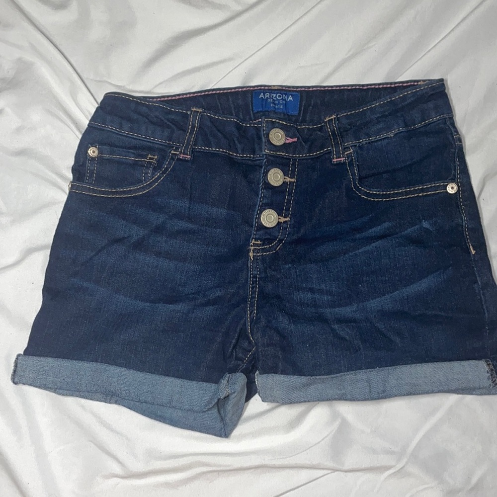 Dark Blue Jean Shorts. Arizona Jean Co. Kids 14